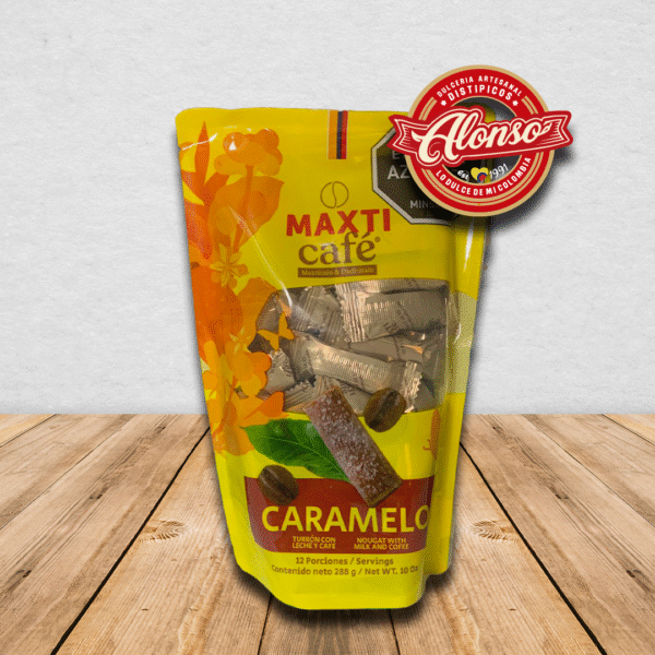 Caramelo de Turrón con Leche y Café - Maxti Café