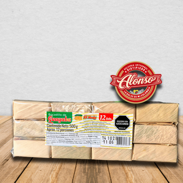 Bocadillo Veleño de Guayaba x 12 – El Ruiz
